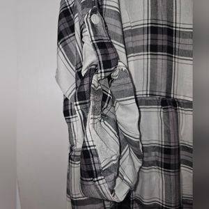 Plus Plaid Checkered Top main image 0